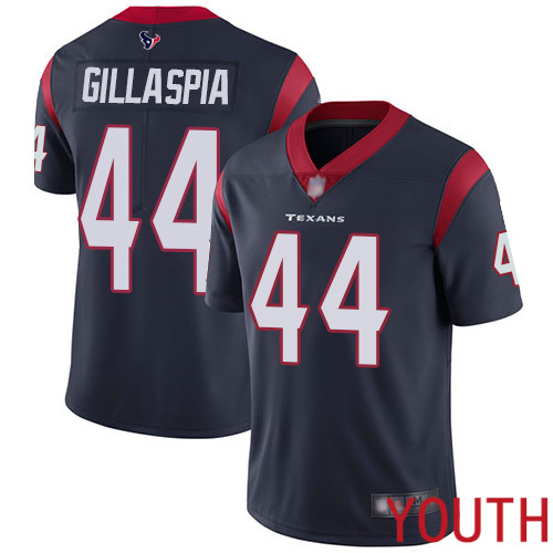 Houston Texans Limited Navy Blue Youth Cullen Gillaspia Home Jersey NFL Football #44 Vapor Untouchable